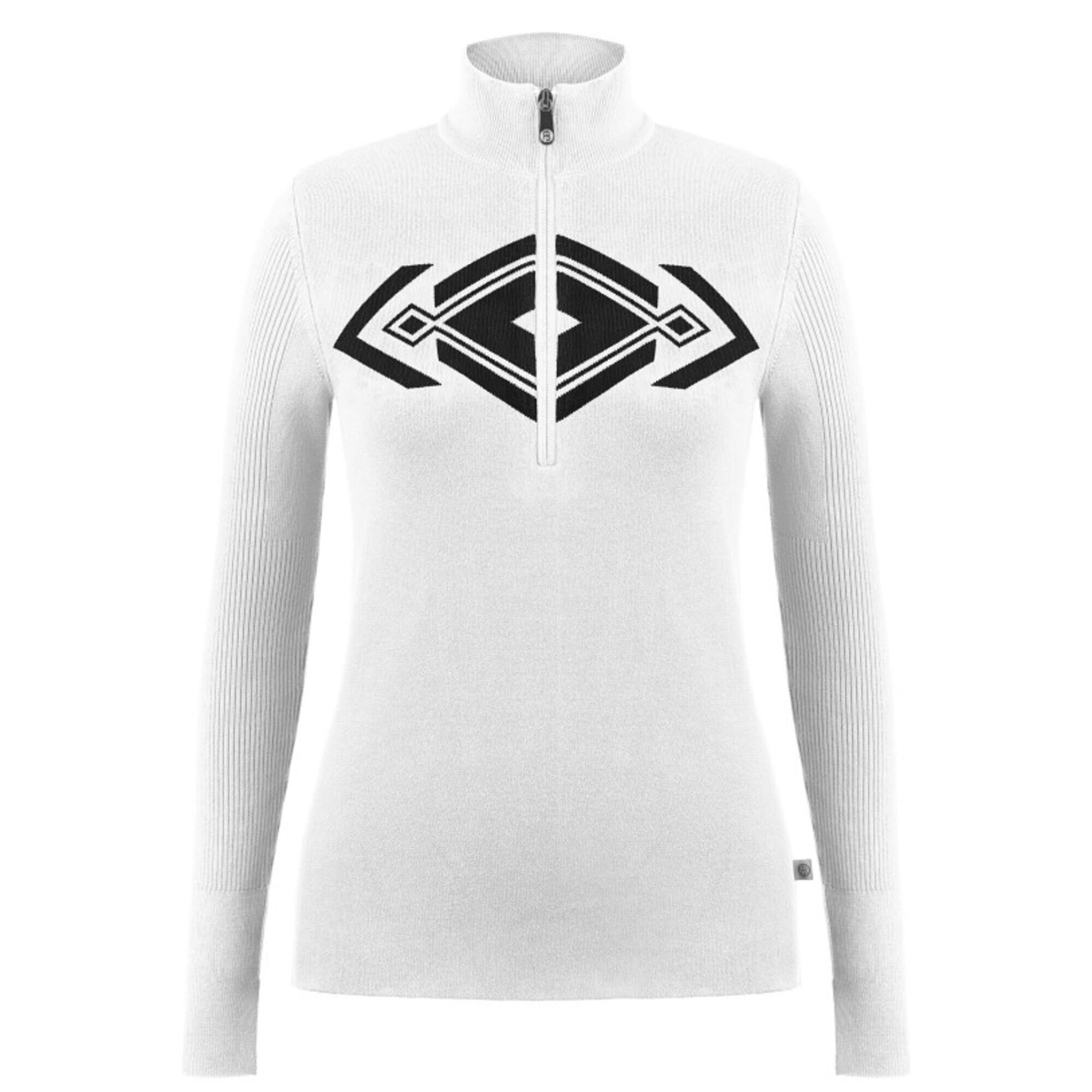 POIVRE BLANC W23-3540-WO KADIN POLAR SWEAT SHIRT