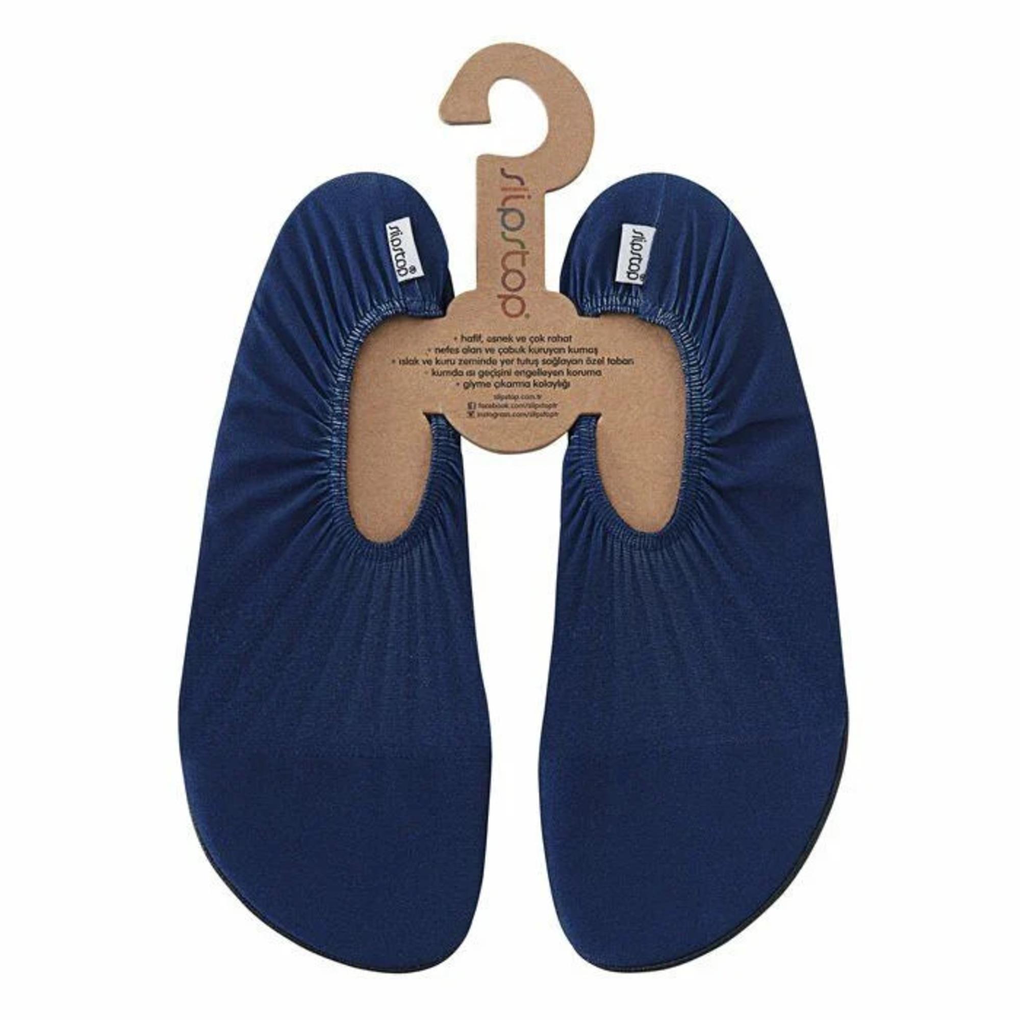 SLIPSTOP Navy Unisex Deniz Ayakkabısı