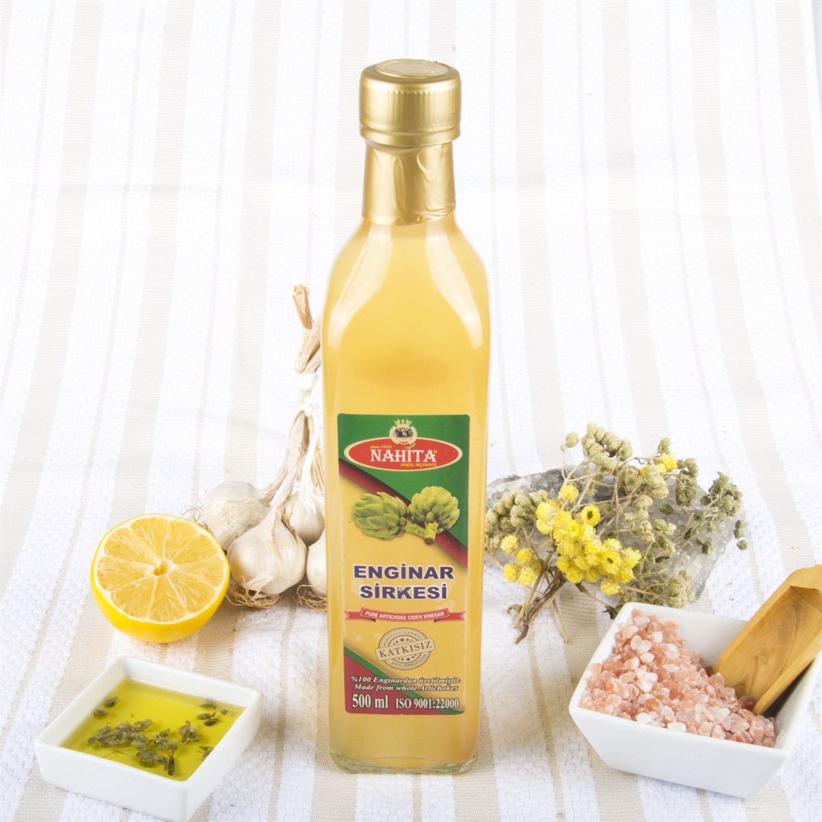 Katkısız Enginar Sirkesi