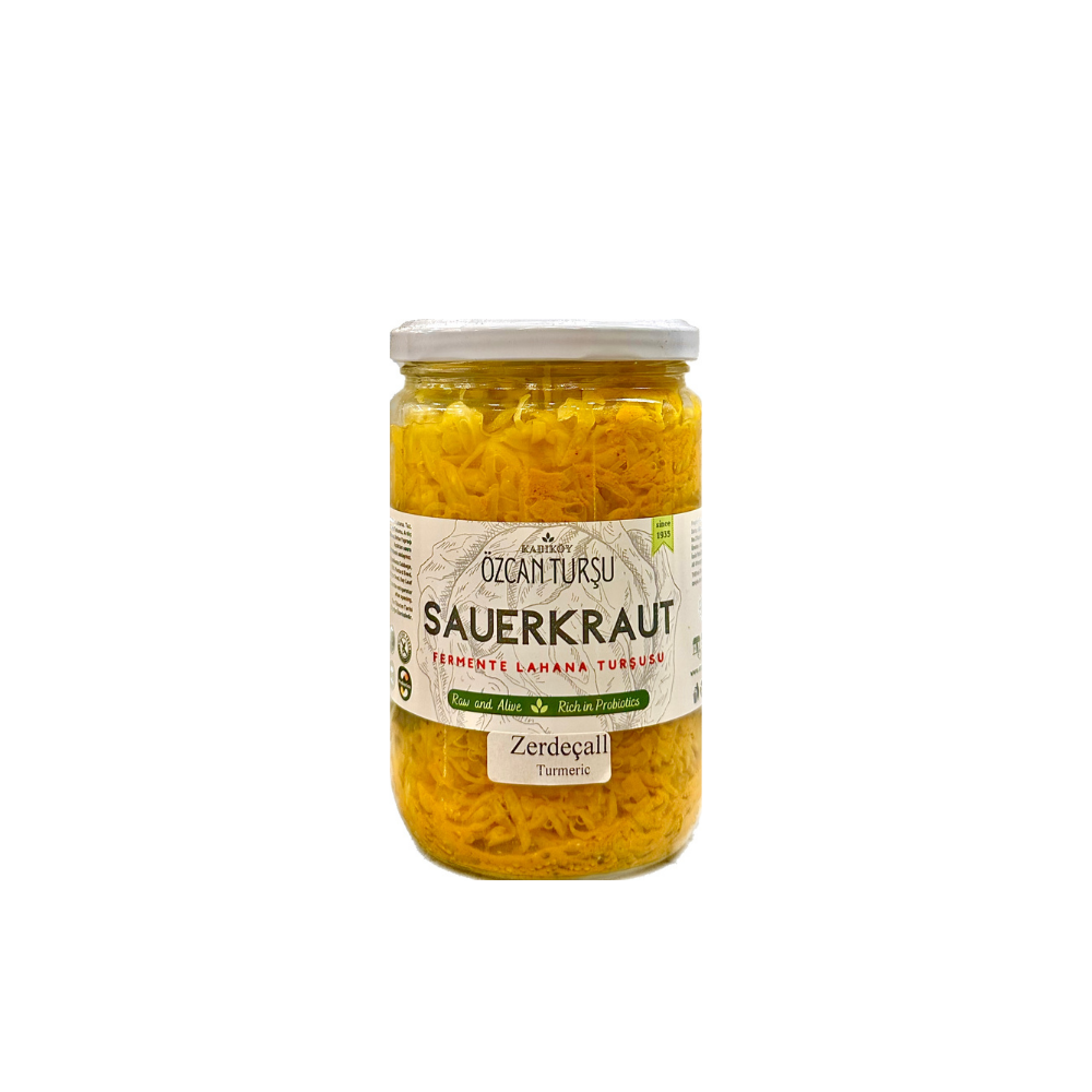 Zerdeçallı Sauerkraut Turşusu