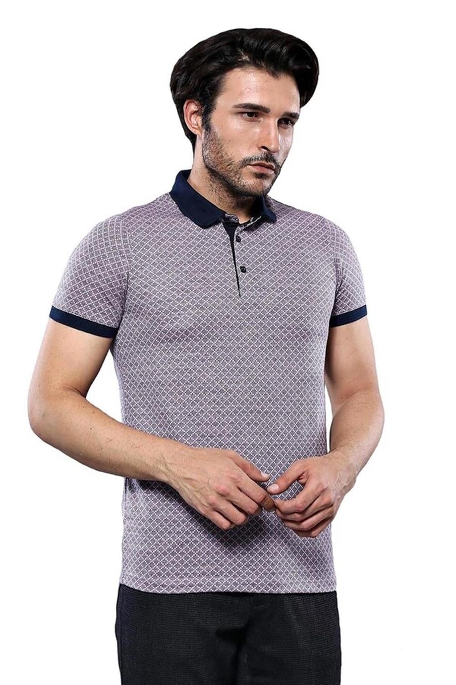 Desenli Polo Yaka T-shirt | Wessi