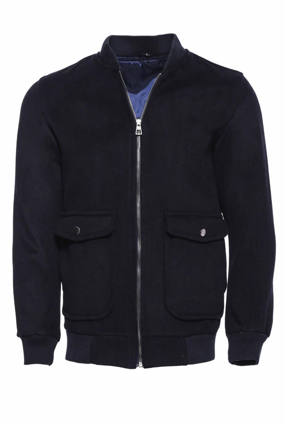 Lacivert Bomber Mont | Wessi