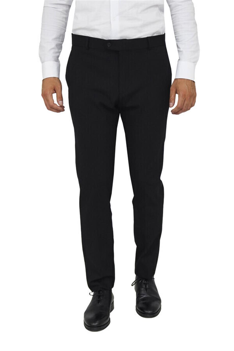 Siyah Slim Fit Pantolon