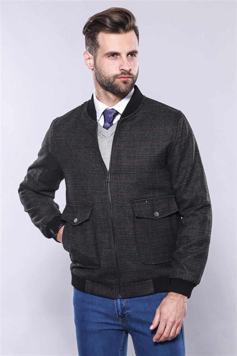 Füme Ekose Bomber Mont | Wessi