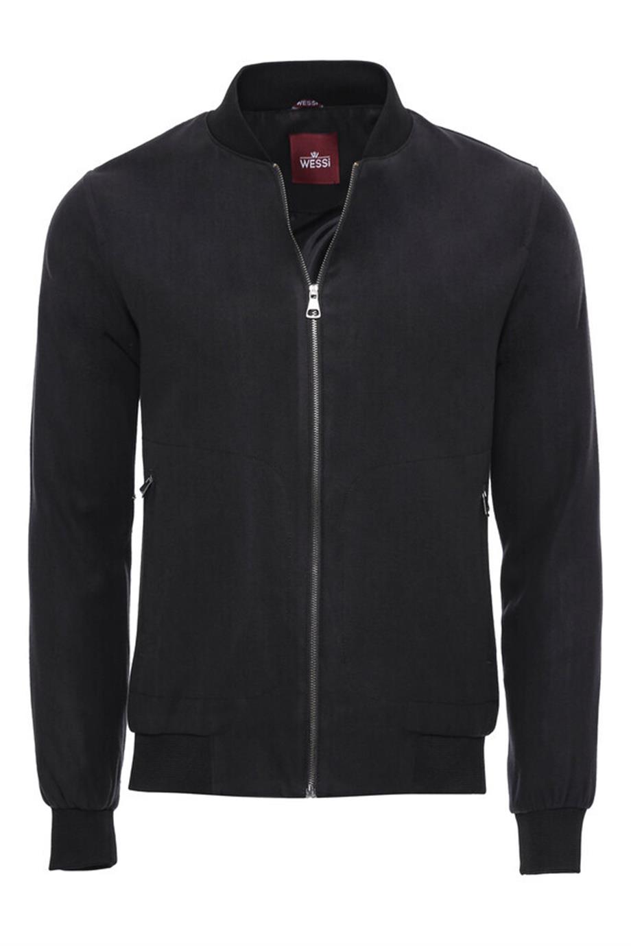 Koyu Füme Bomber Mont