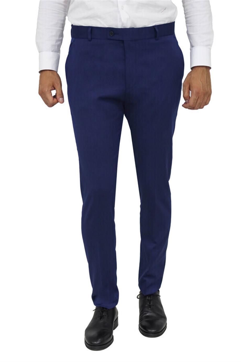 Koyu Mavi Slim Fit Pantolon