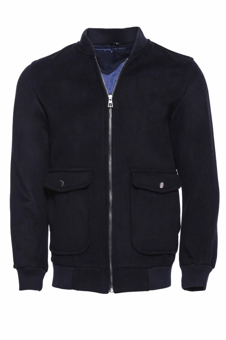 Lacivert Bomber Mont | Wessi