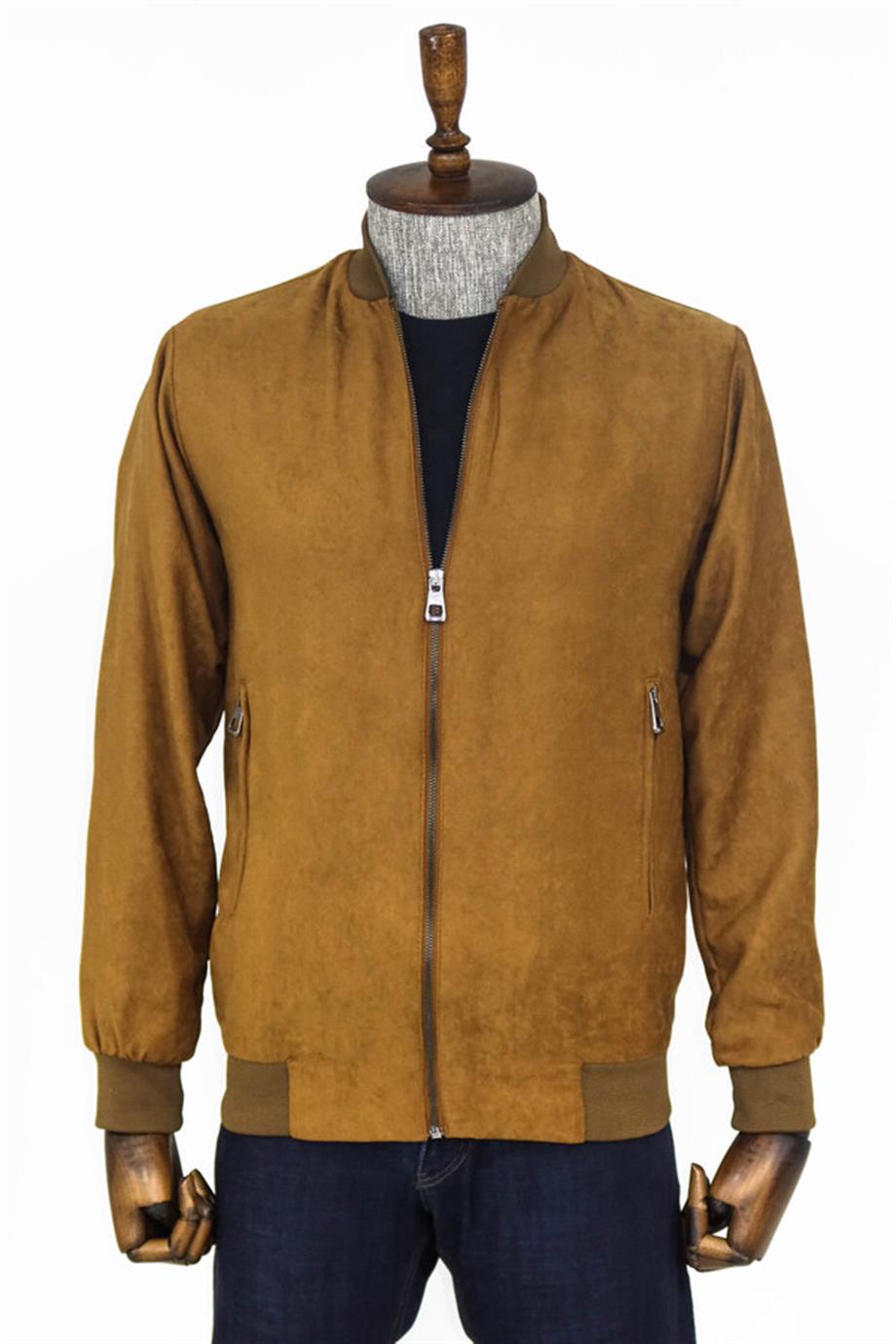 Taba Desensiz Bomber Ceket