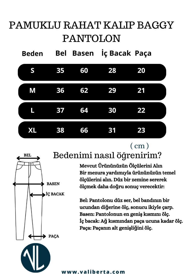 Hafif ve Nefes Alabilir Pamuklu Rahat Kalıp Baggy Erkek Pantolon - Kahve · 6