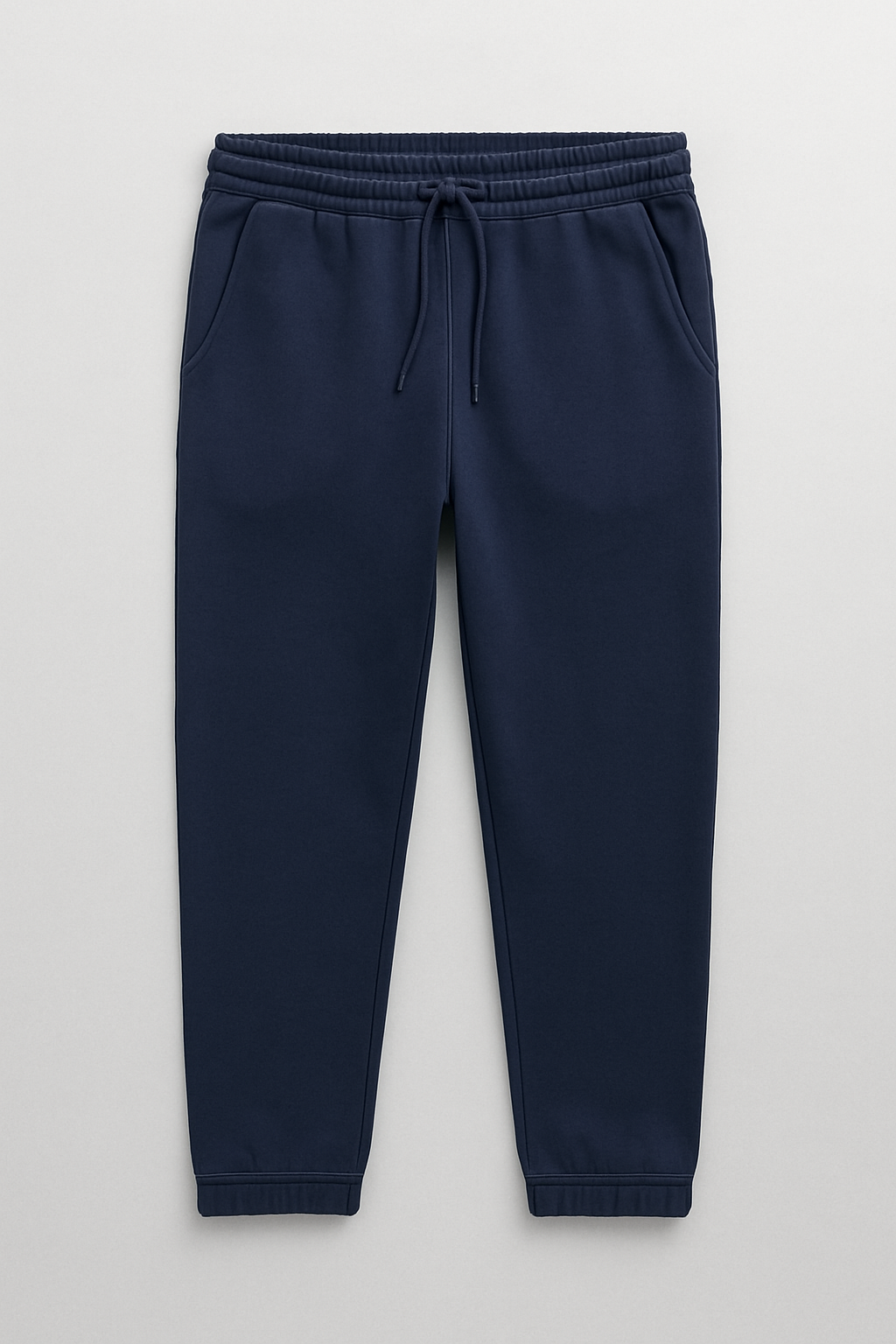Scuba Modal Kumaş Relaxed Fit Erkek Eşofman Altı Pantolon - Lacivert