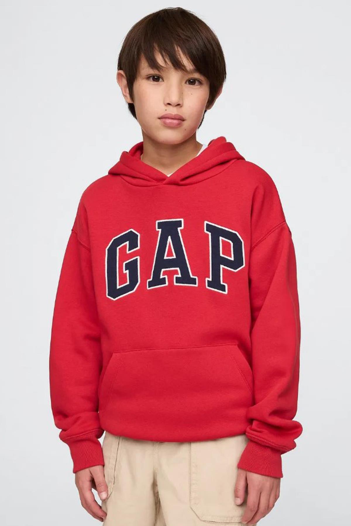 Gap V-Frch Logo Çocuk Sweatshirt 743960001