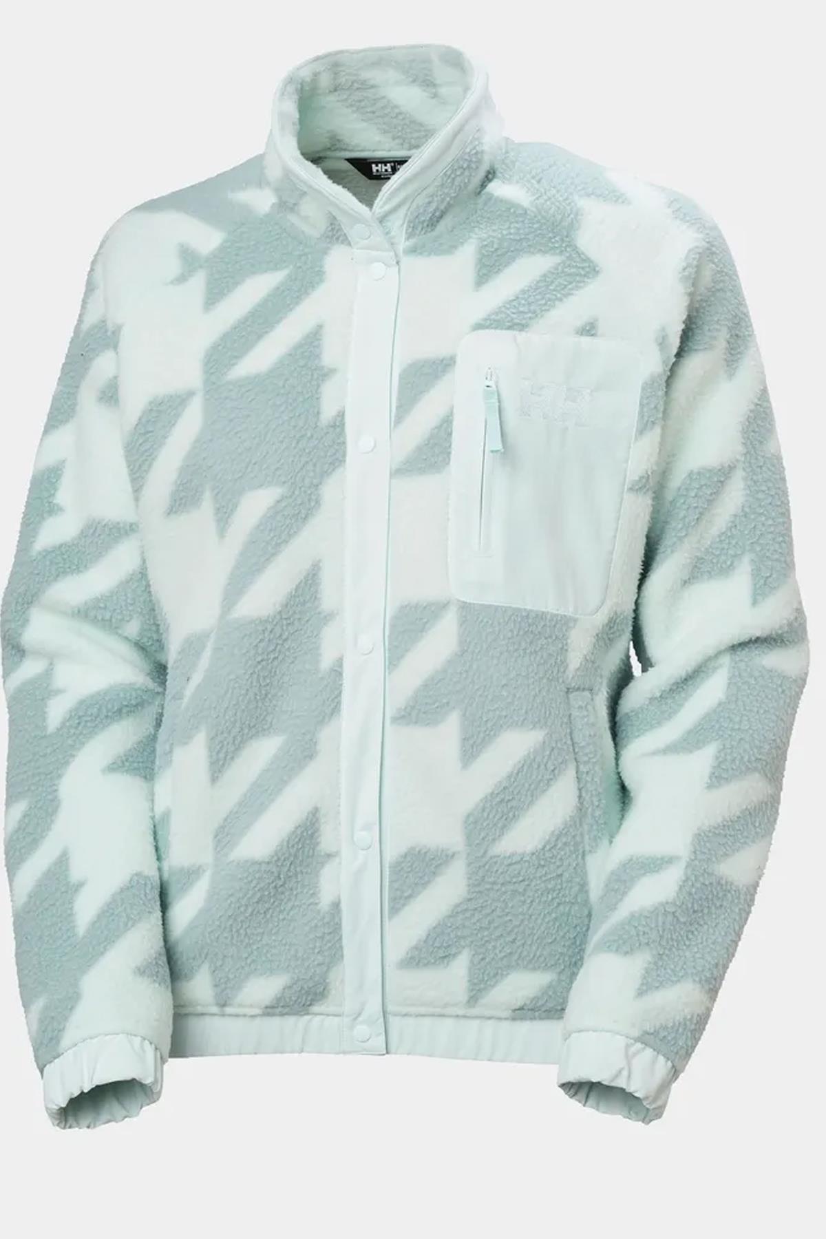 Helly Hansen Kadın Imperial Printed Pile Snap Mont