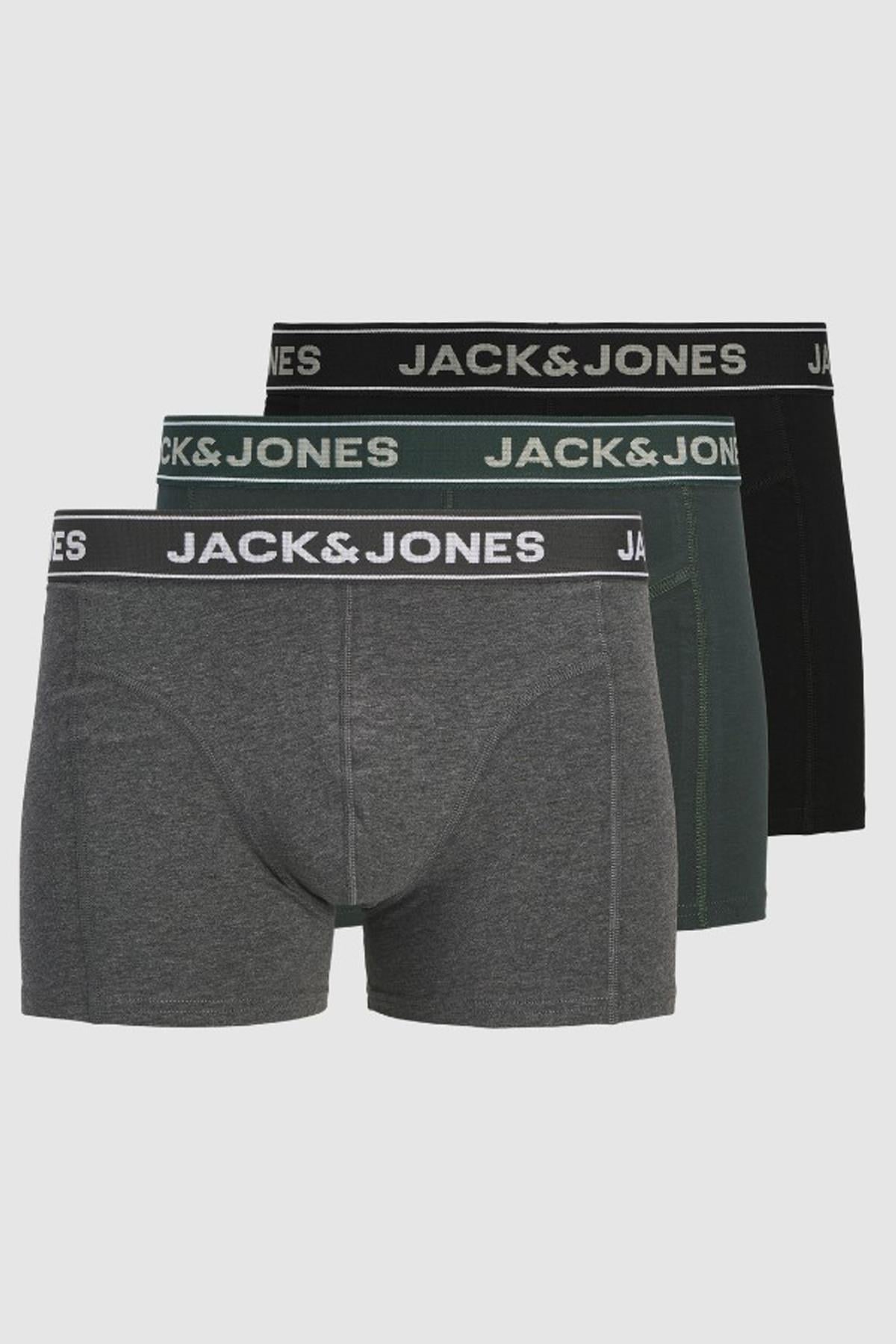 Jack & Jones Jacblack 3 Pack Erkek Boxer