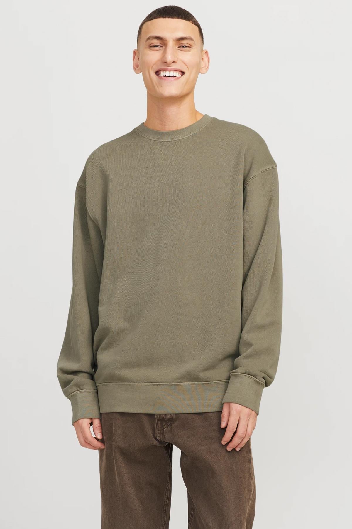 Jack & Jones Jjecharge Erkek Sweatshirt 12268273