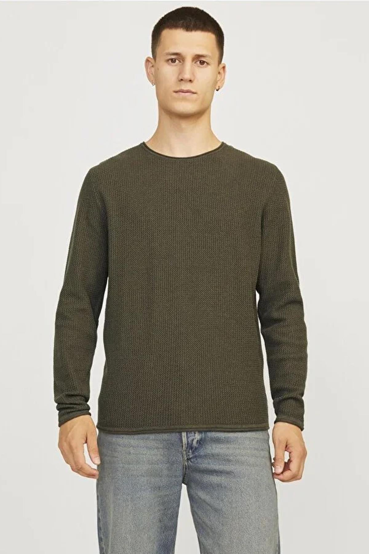 Jack & Jones Jjecooper Erkek Kazak 12258407