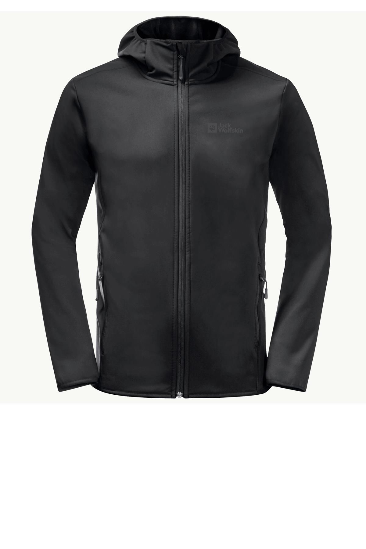 Jack Wolfskin Bornberg Hoody Erkek Softshell Mont 1307471-6000