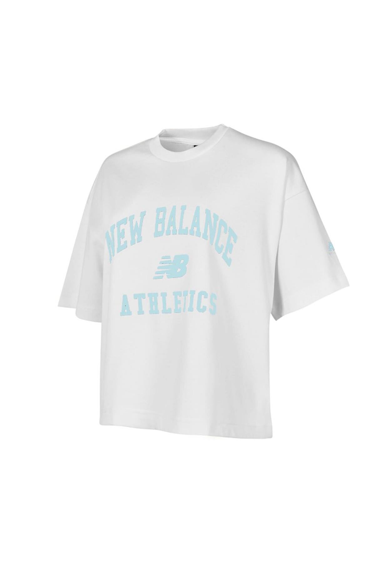 New Balance Lifestyle Kadın Tişört WNT1402-WT
