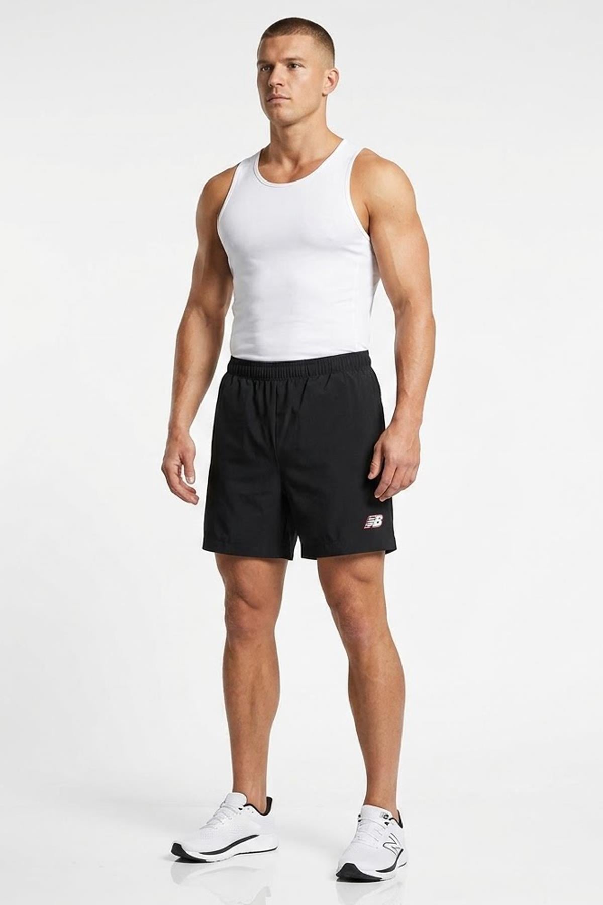 New Balance Performance Erkek Şort MNS1651-BK