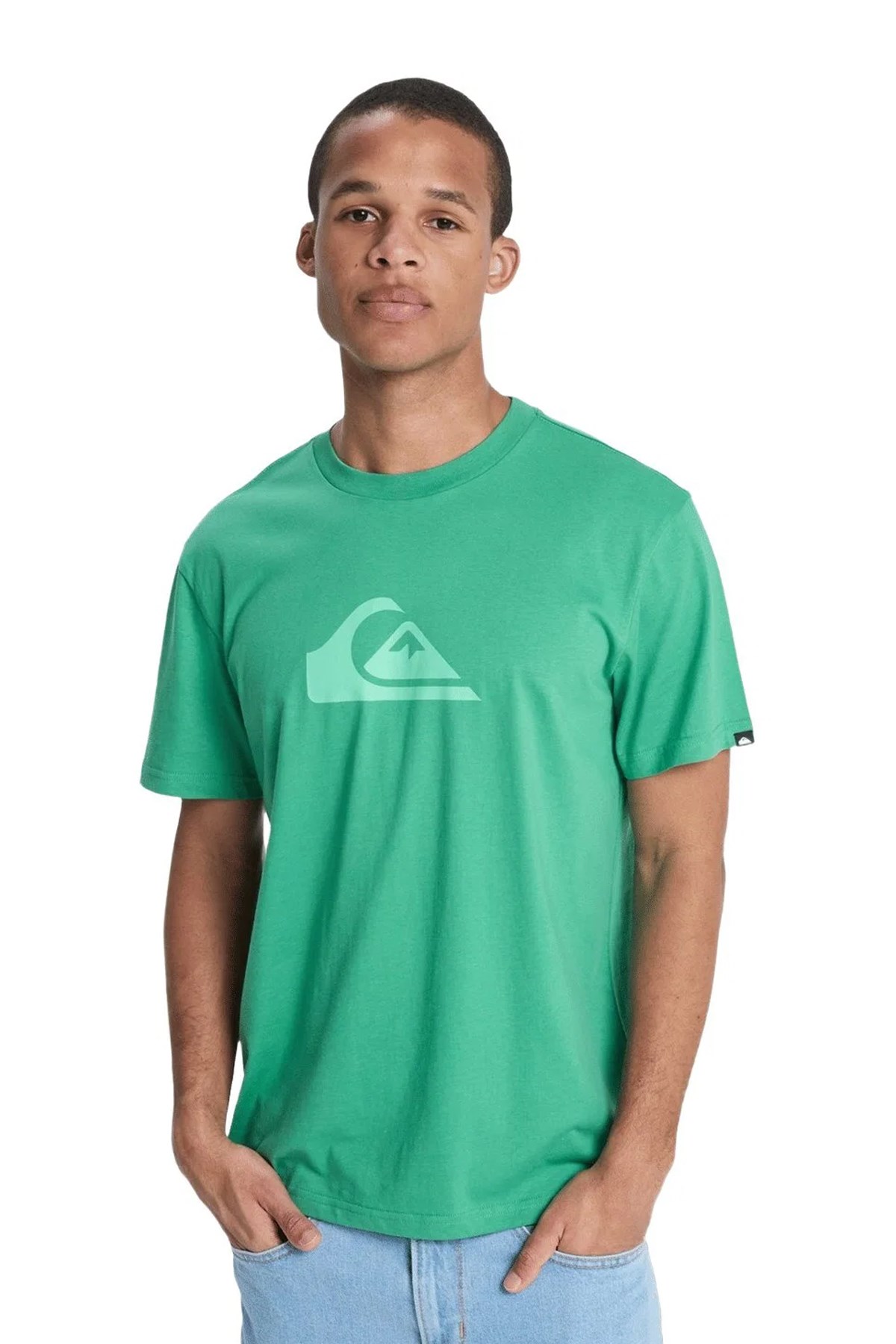 Quiksilver Ev Comp Logo Erkek Tişört EQYZT08182-GNZ0