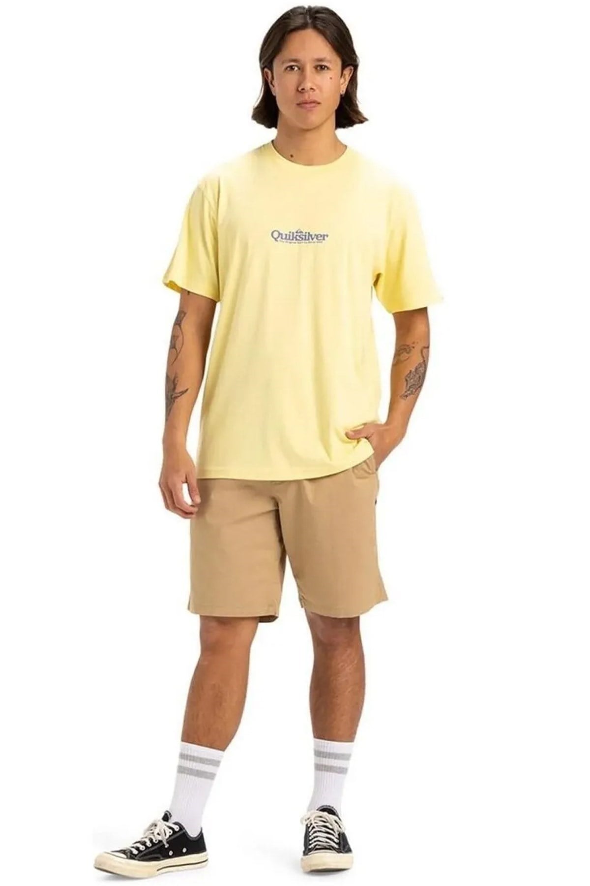 Quiksilver Fineline Erkek Tişört