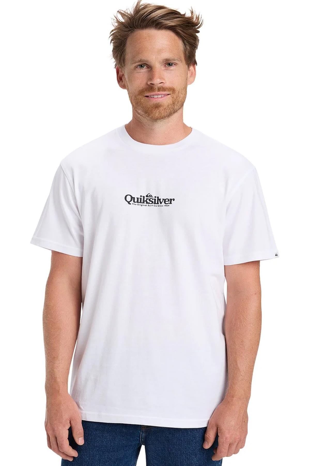 Quiksilver Fineline Erkek Tişört EQYZT08174-WBB0