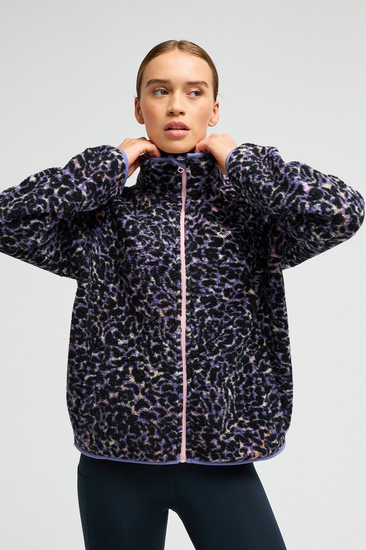 Roxy Waves Of Warmth Kadın Polar Ceket ERJPF03262-PNB7