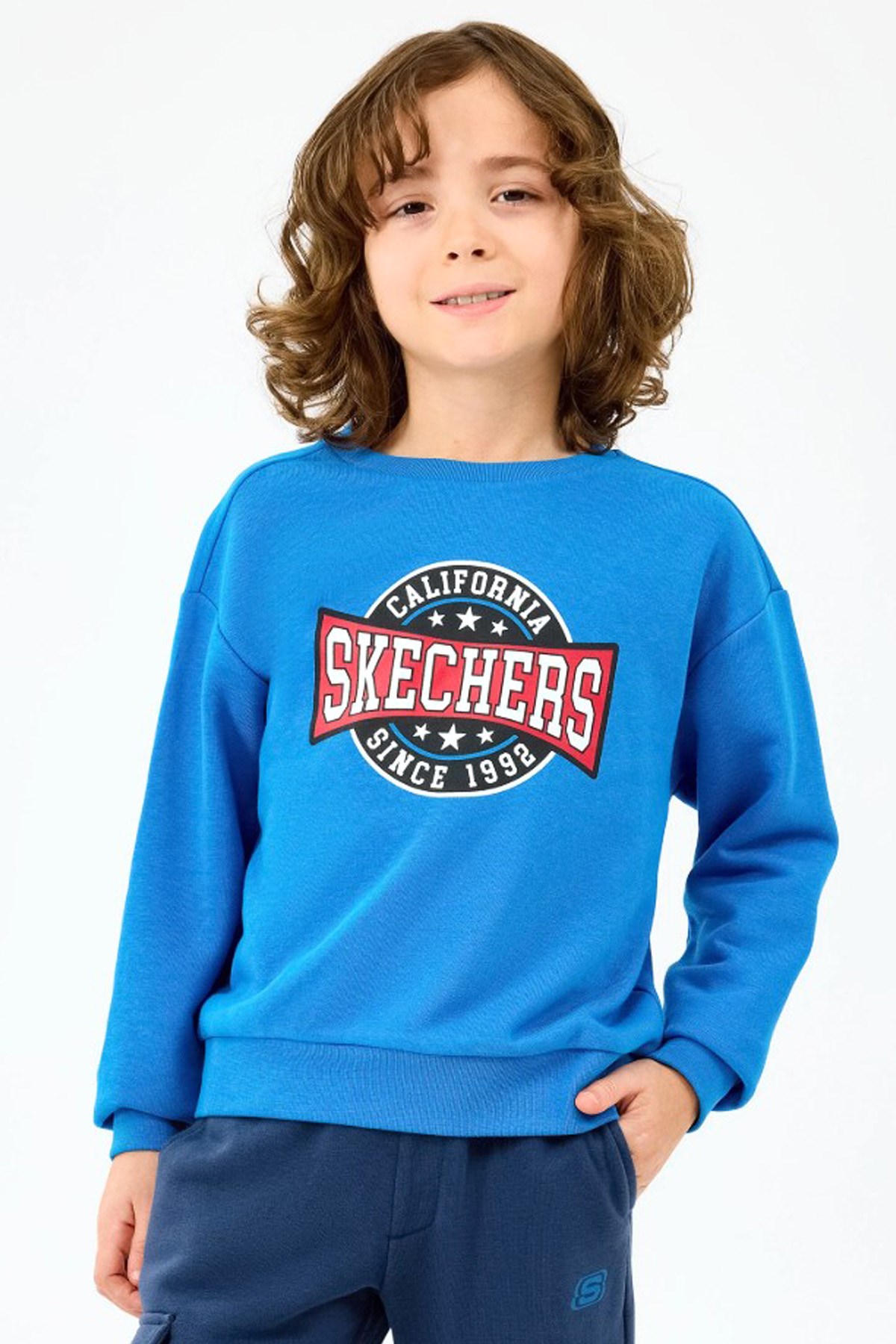 Skechers Crewneck Çocuk Sweatshirt SK2520017-3573
