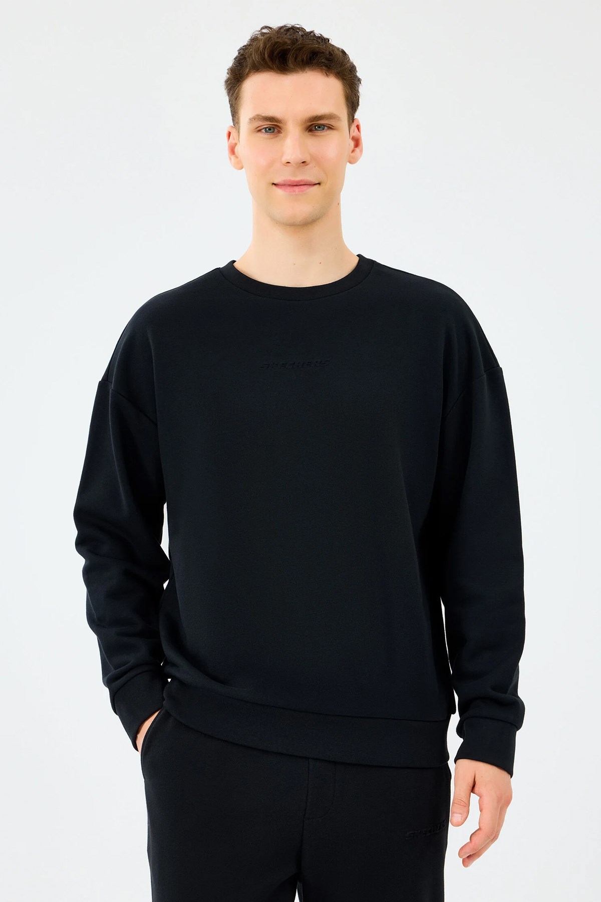 Skechers Essential Crewneck Erkek Sweatshirt S2610015-3817