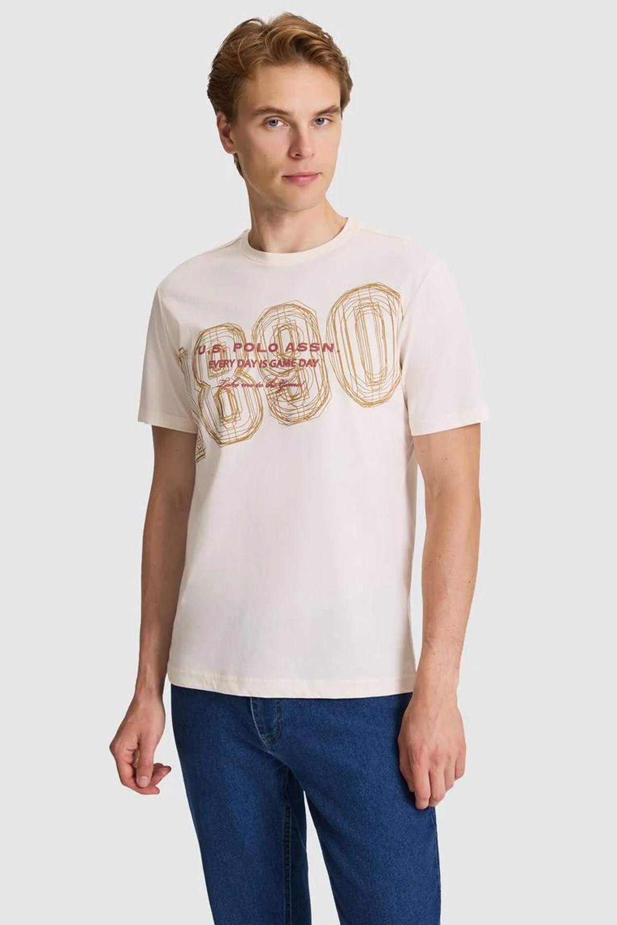 U.S. Polo Assn. Erkek Tişört 50322418-VR071