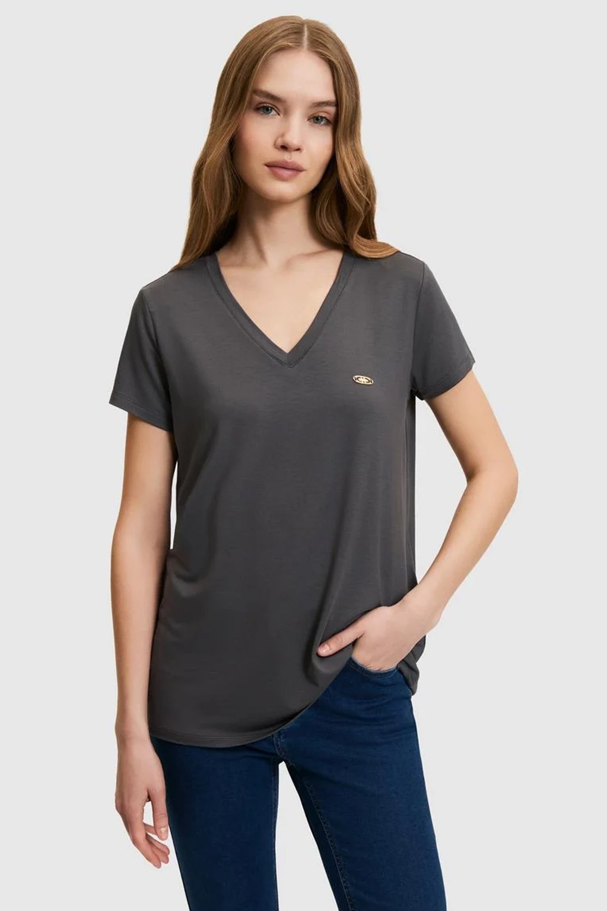 U.S. Polo Assn. Kadın Tişört 50321833-VR006