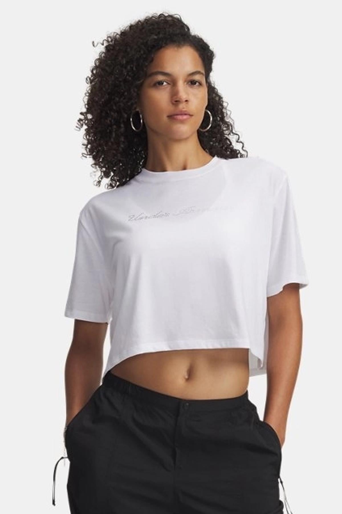 Under Armour Crop Kadın Tişört 6010588-100