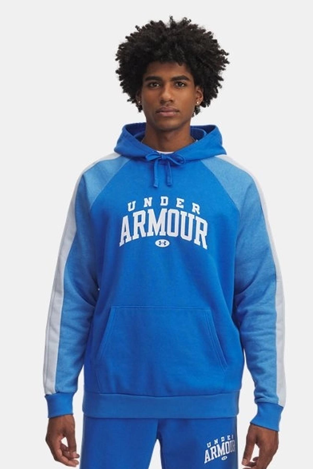 Under Armour UA Rival Flc Cb Hood Erkek Sweatshirt