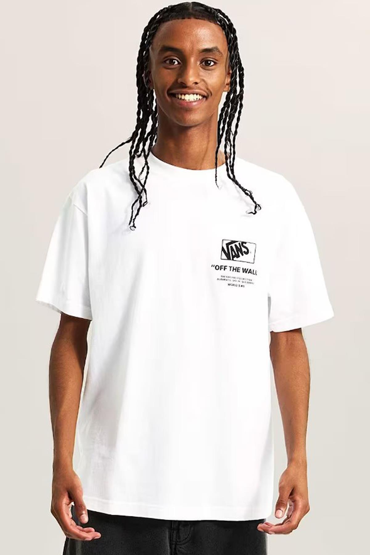 Vans Stacked Erkek Tişört VN000PEWWHT1