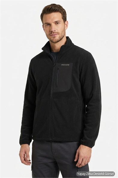Skechers Full Zip Polar Erkek Ceket S2620087-3817