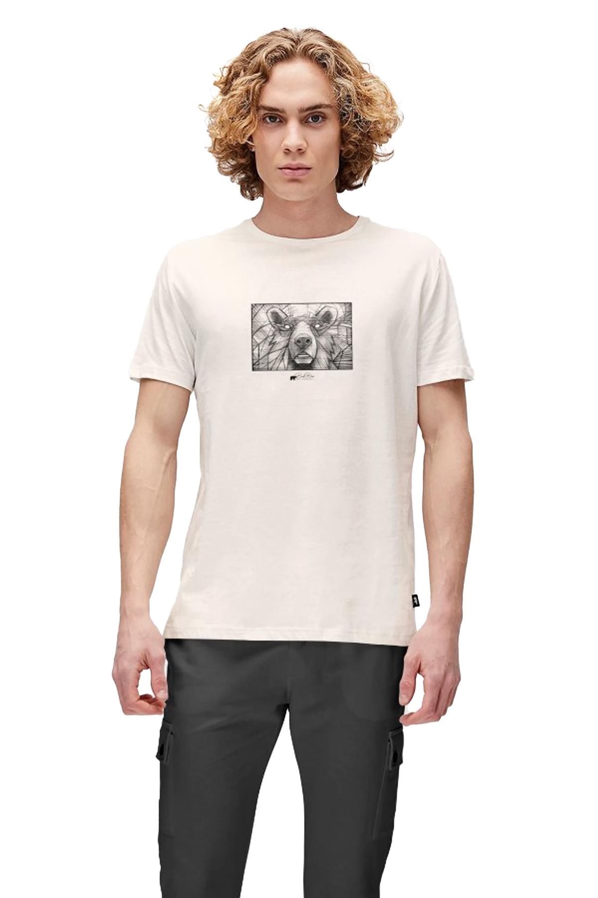 Bad Bear Wall Bear Erkek Tişört 26.01.07.040-C108