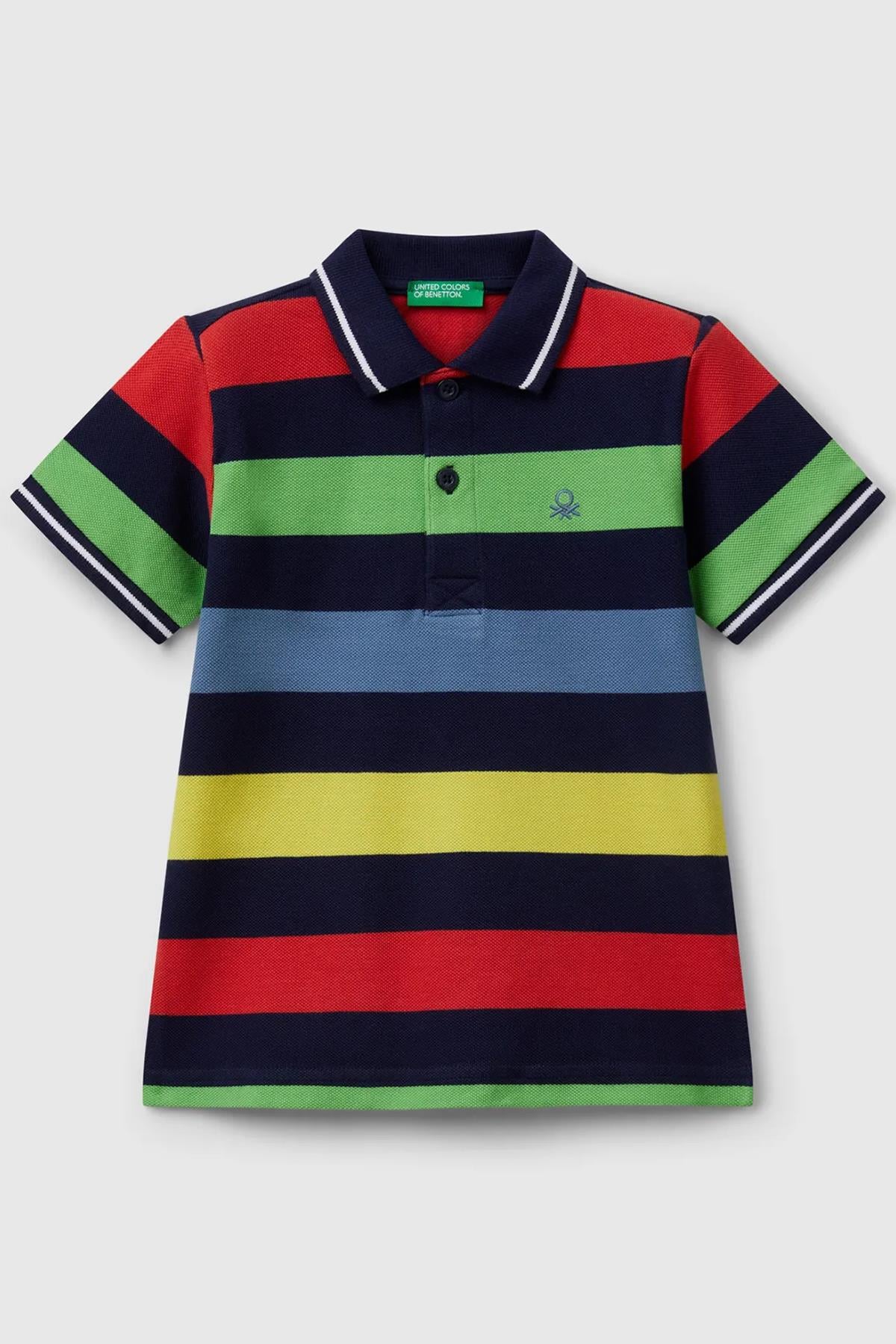Benetton Erkek Bebek Polo Tişört