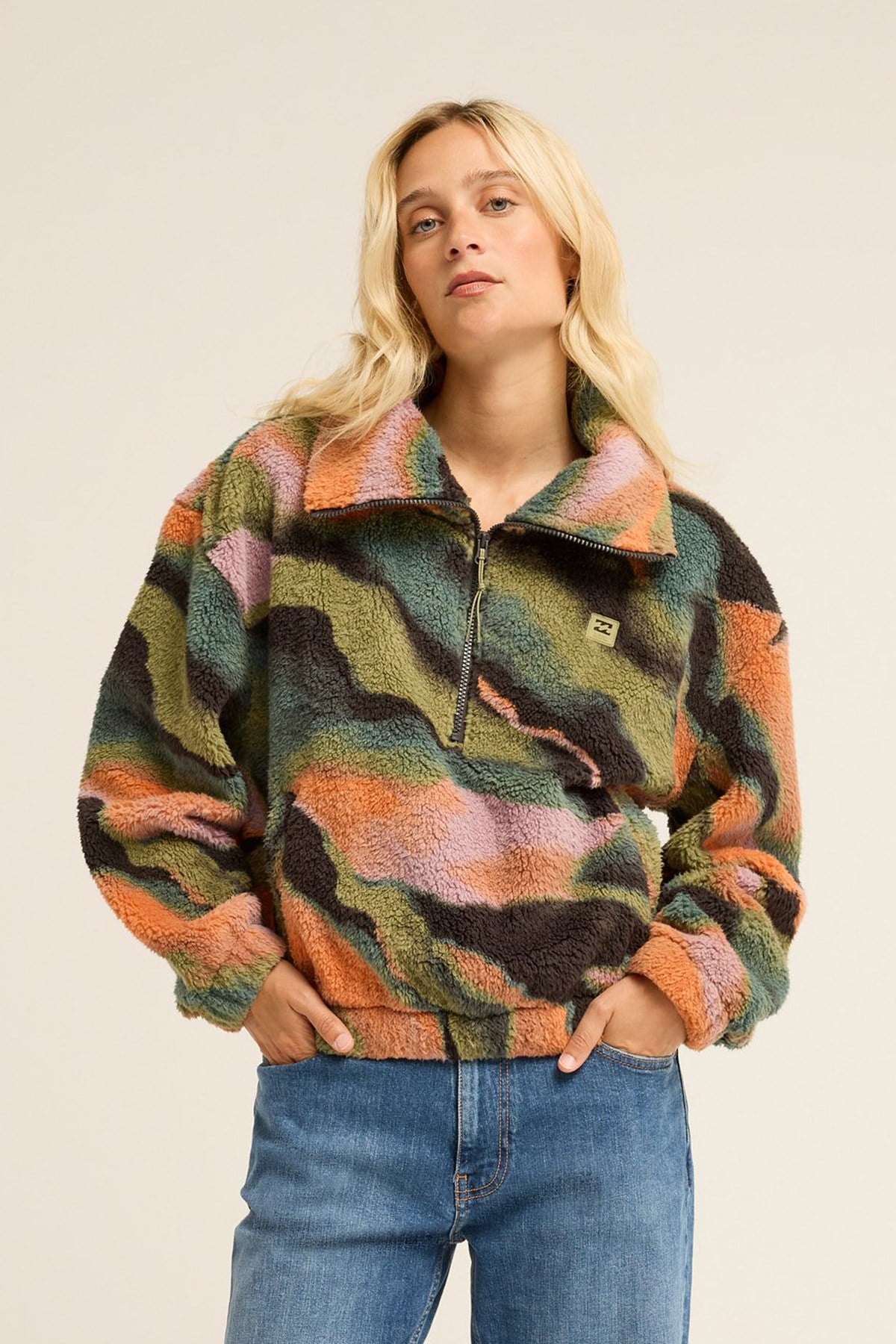 Billabong Barra Kadın Polar Sweatshirt EBJPF00127-BPB
