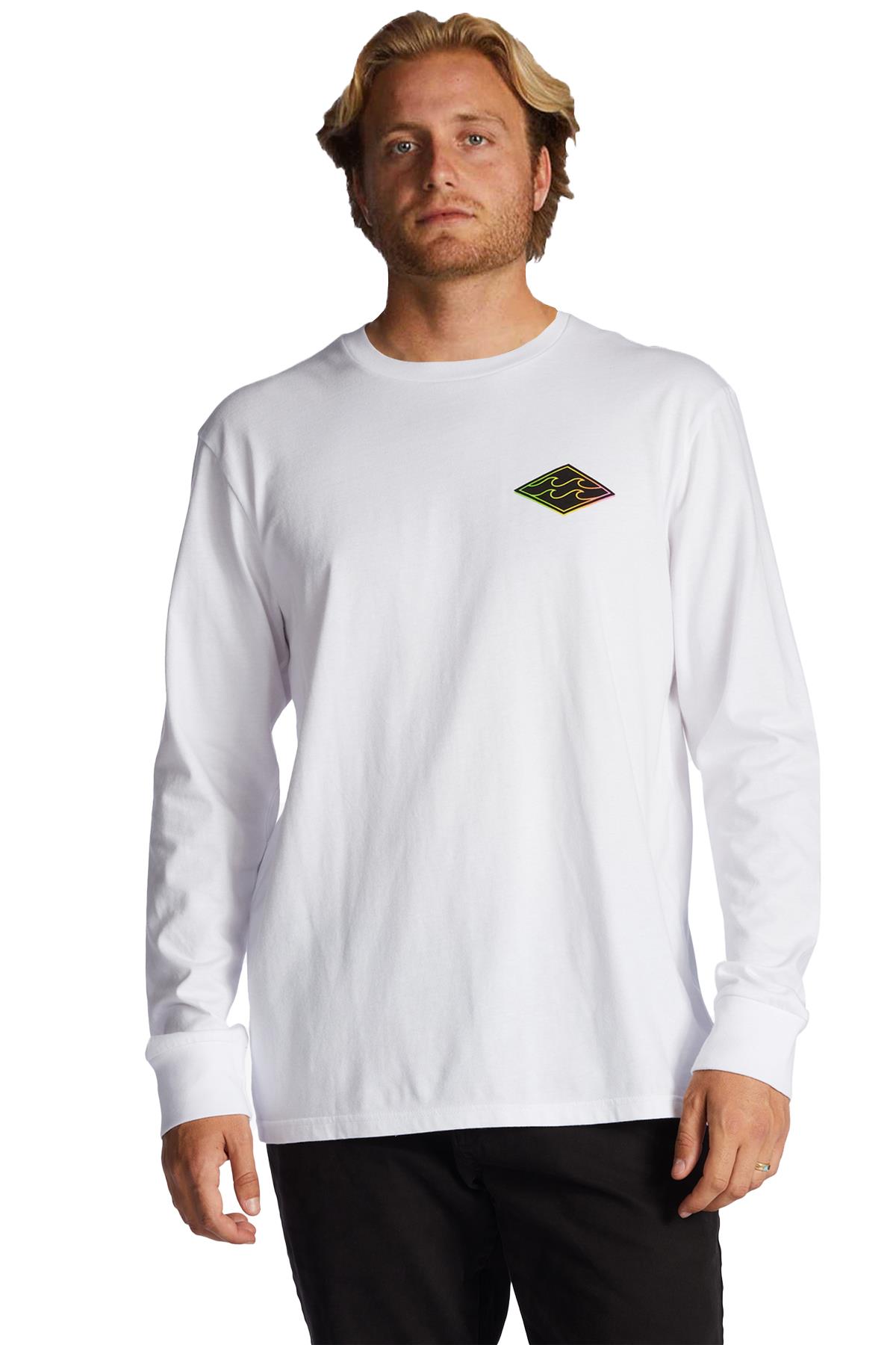 Billabong Crayon Wave Ls Erkek Tişört ABYZT01719