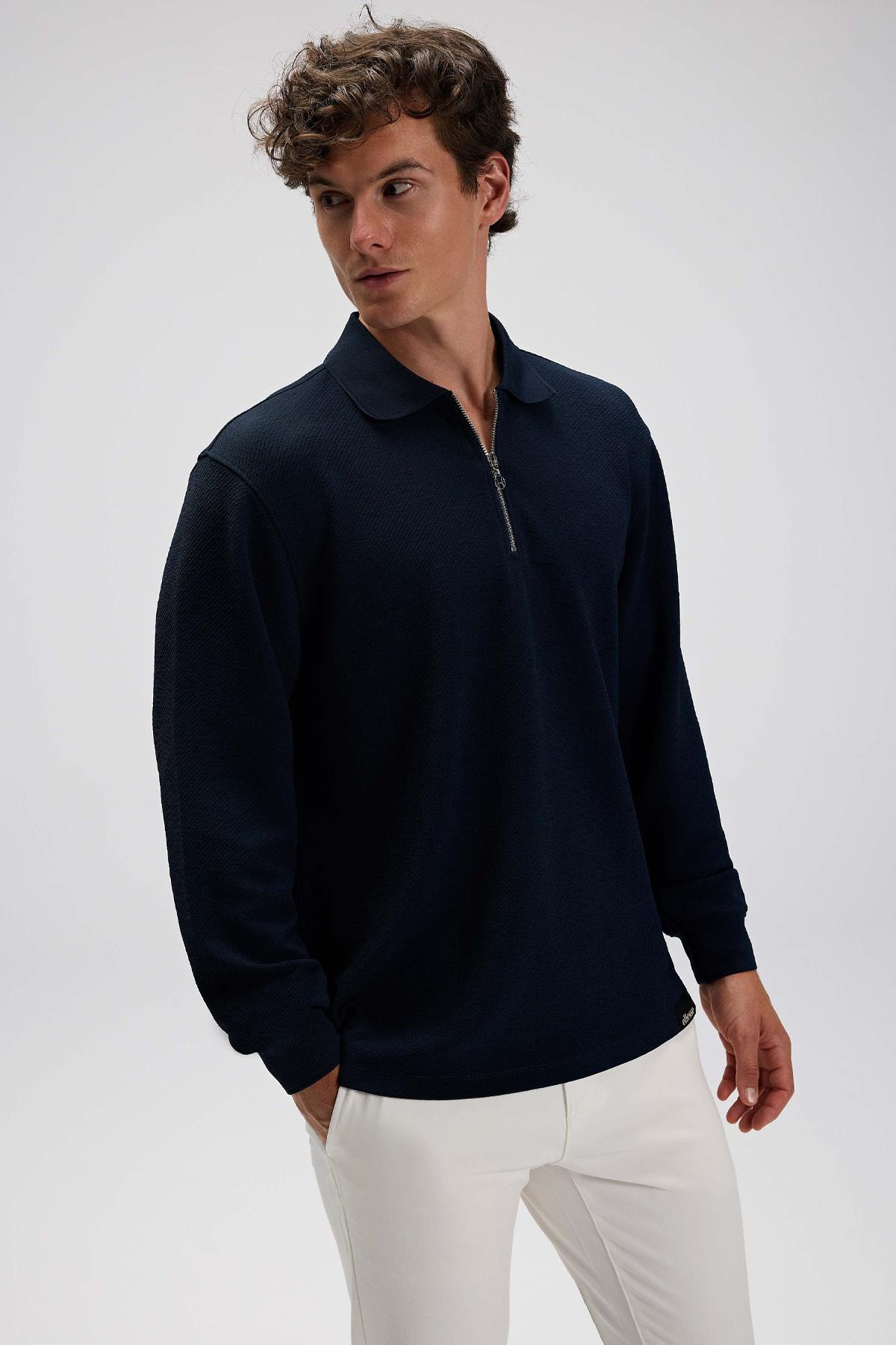 Ellesse Erkek Sweatshirt EM601-NV