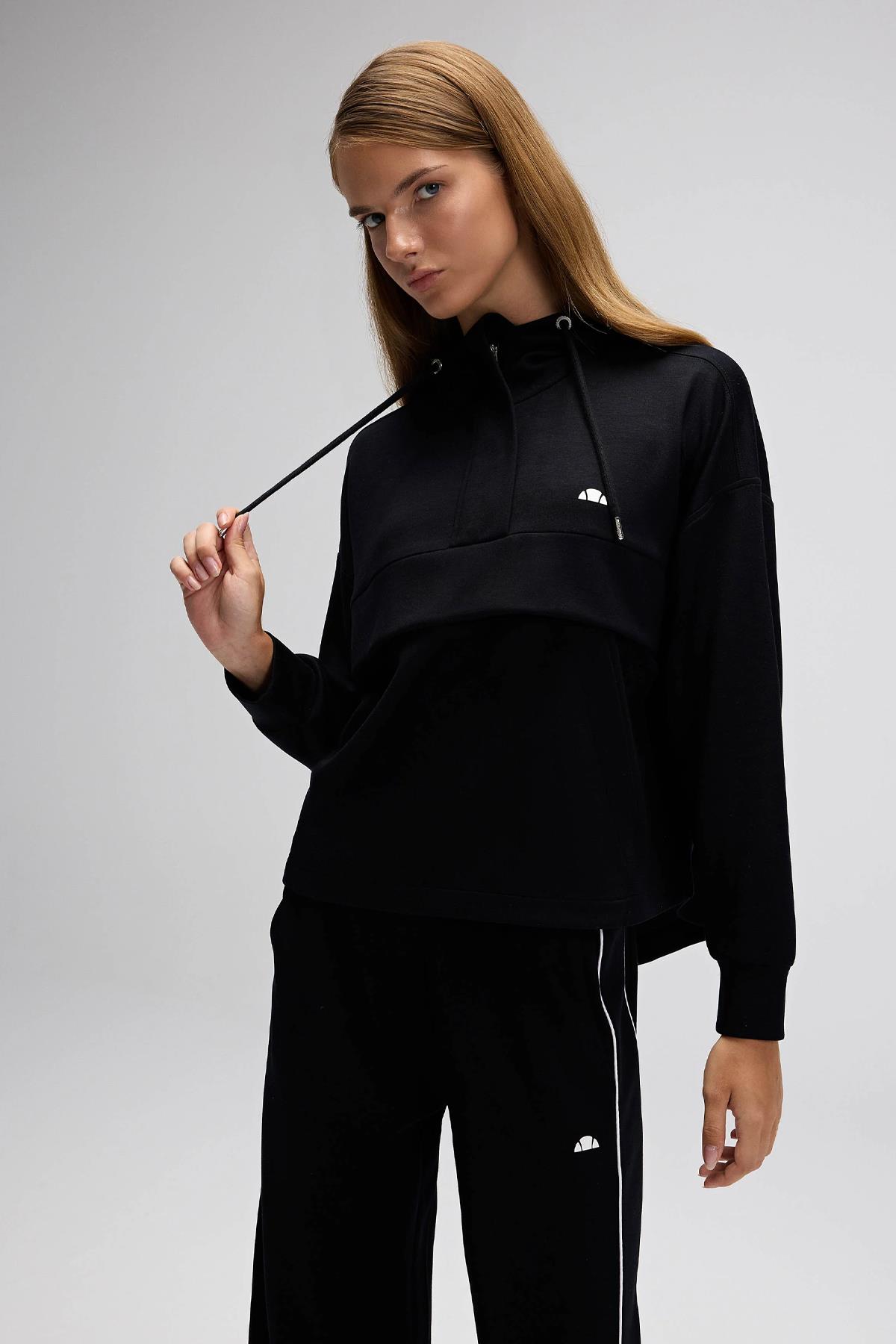Ellesse Kadın Sweatshirt EF551-BK