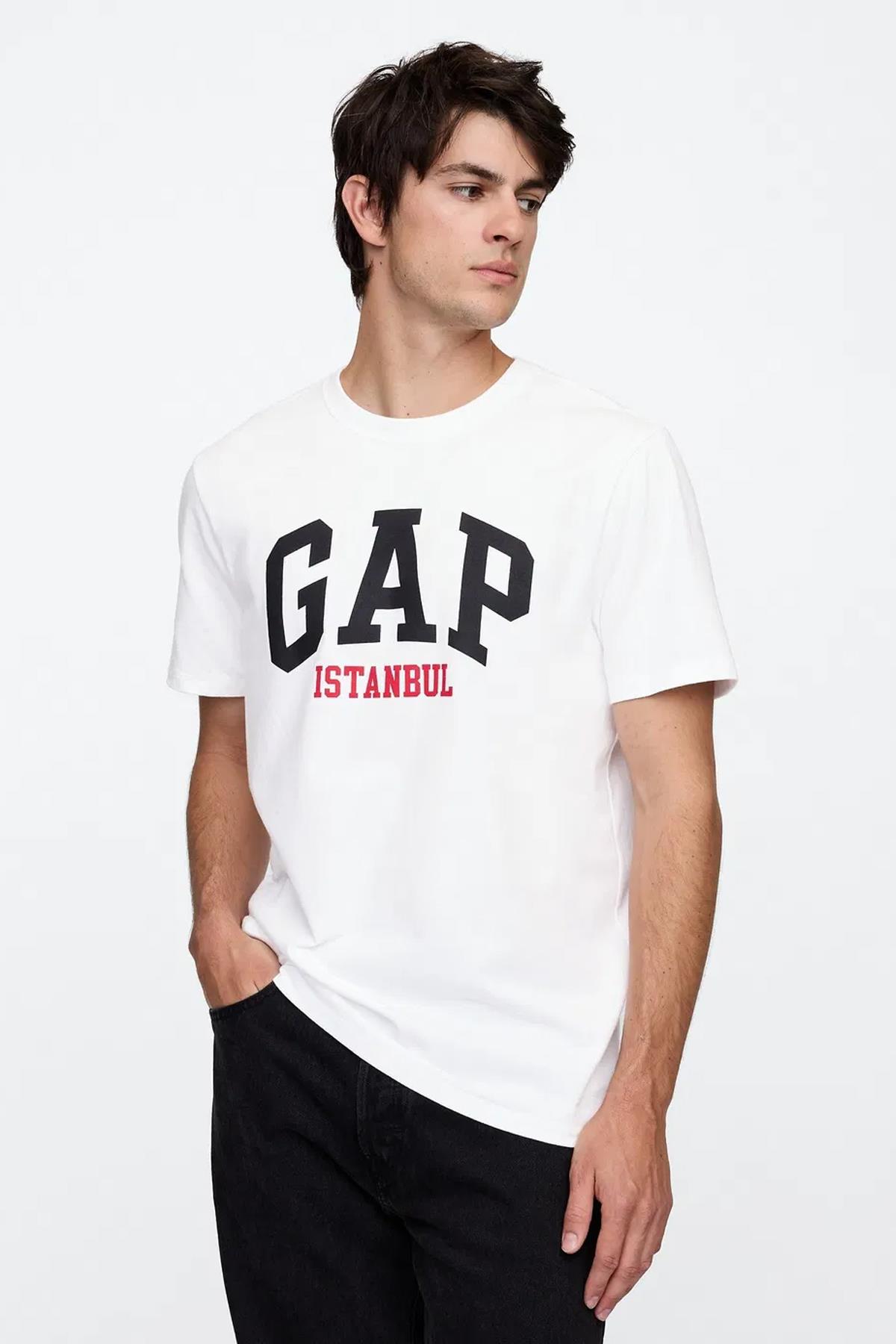 Gap V-Frch istanbul Erkek Tişört