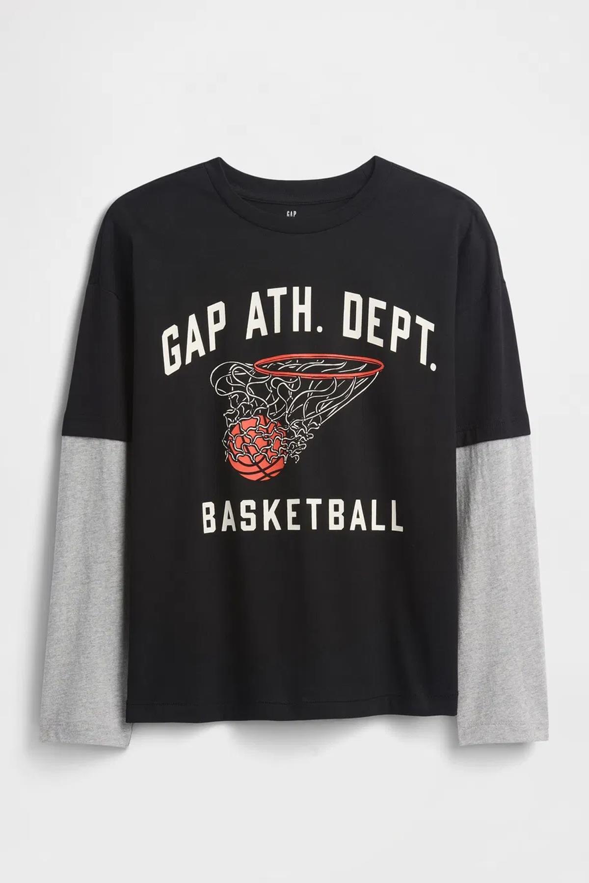 Gap V-Ls Elv Çocuk Tişört 796856002