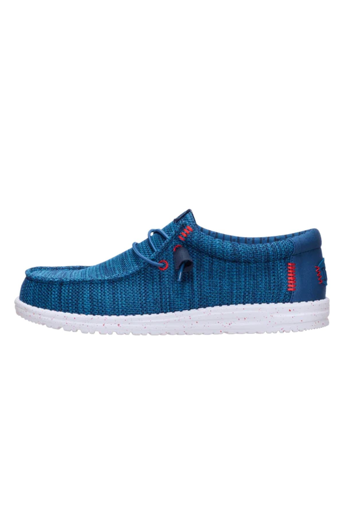 Hey Dude Wally Cru Stretch Canvas Erkek Terlik 45141-4ZL