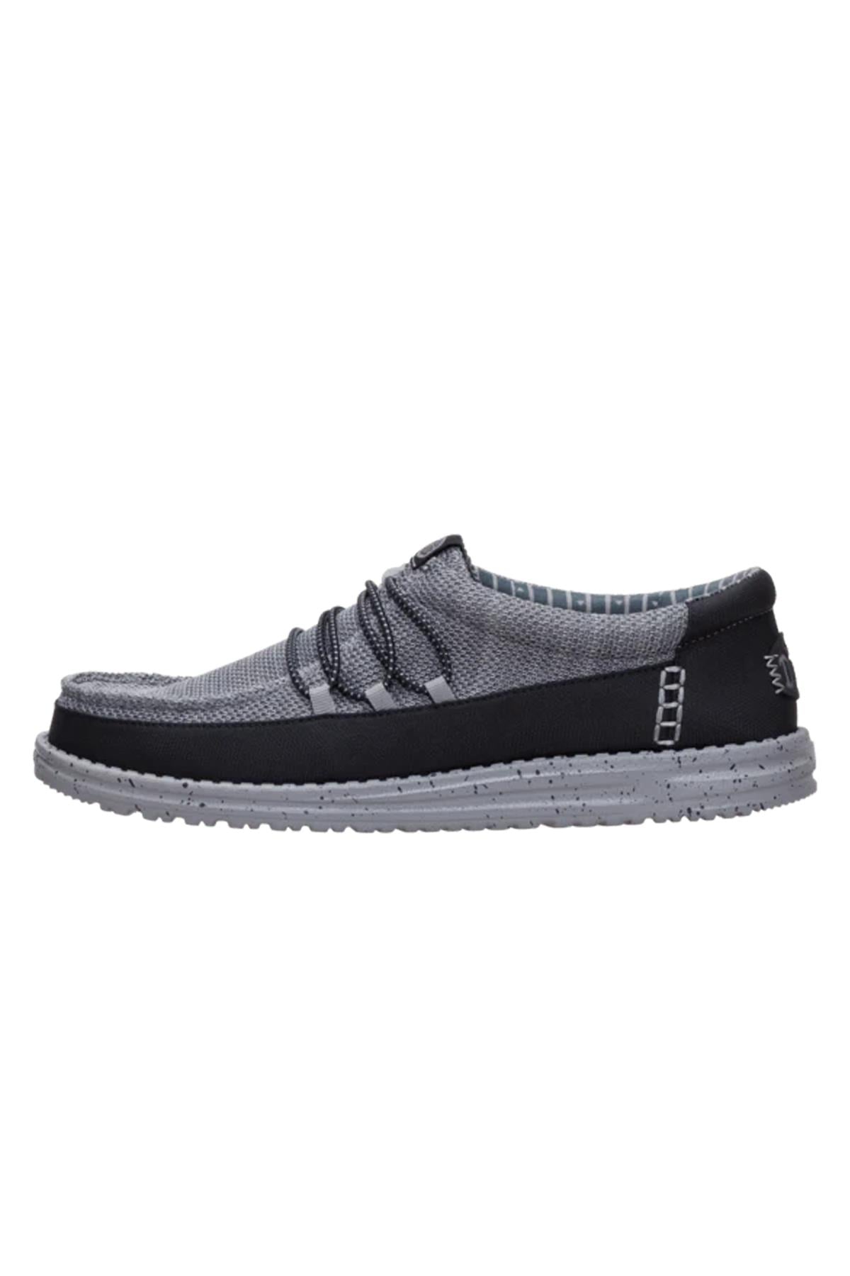 Hey Dude Wally Cru Stretch Canvas Erkek Terlik 45141-1XE
