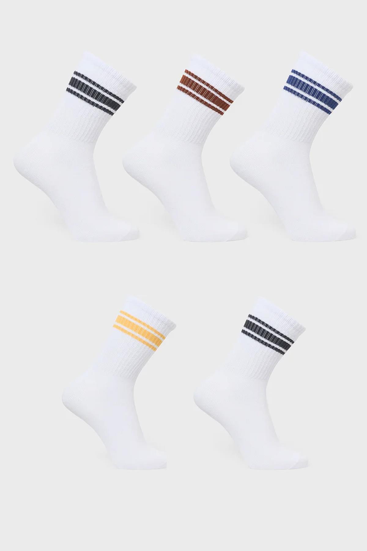 Jack & Jones 5'li Erkek Çorap 12264189