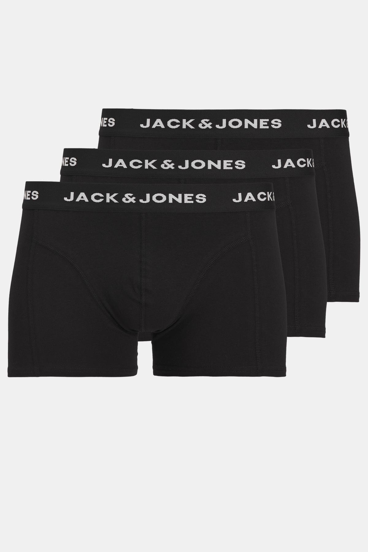 Jack & Jones Jacanthony Solid 3 Pack Erkek Boxer 12171944