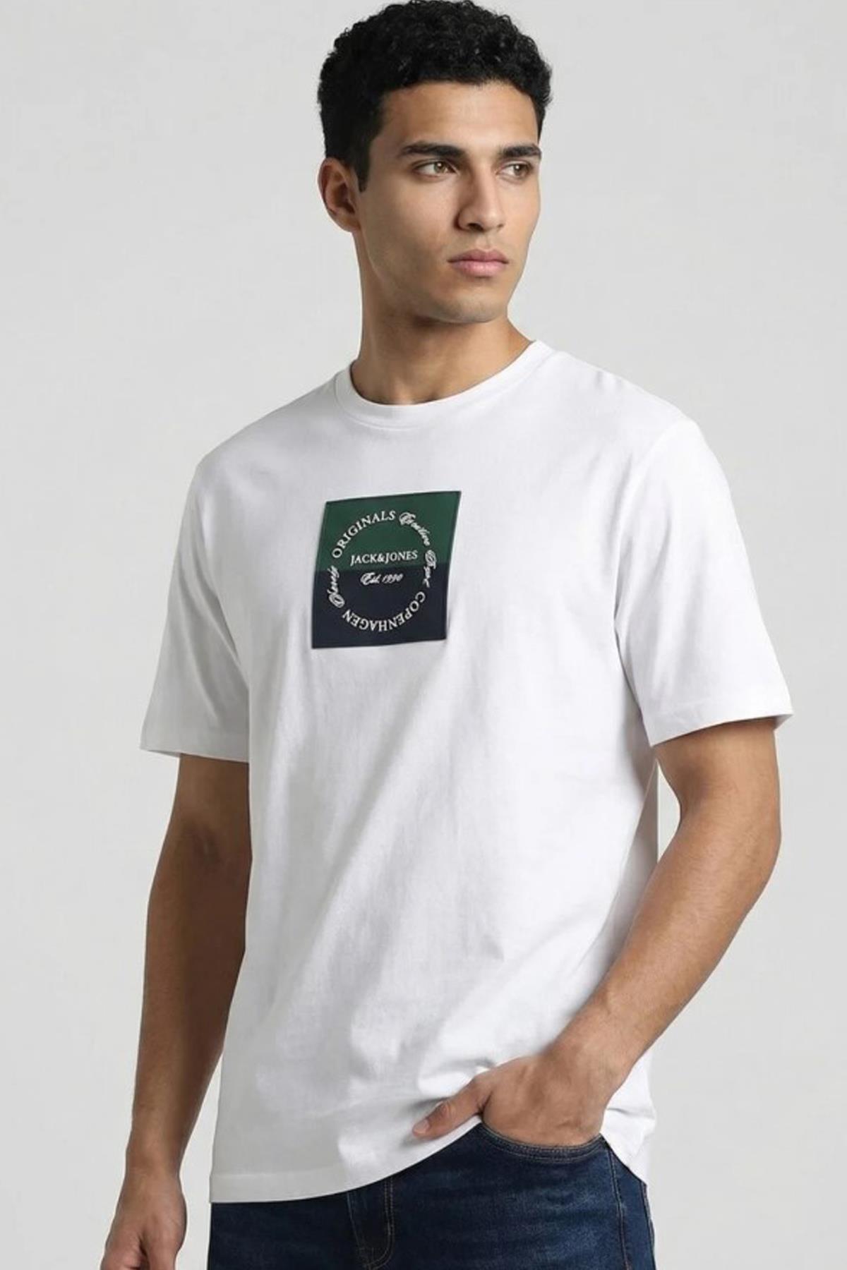 Jack & Jones Jorcatskills Erkek Tişört 12290856