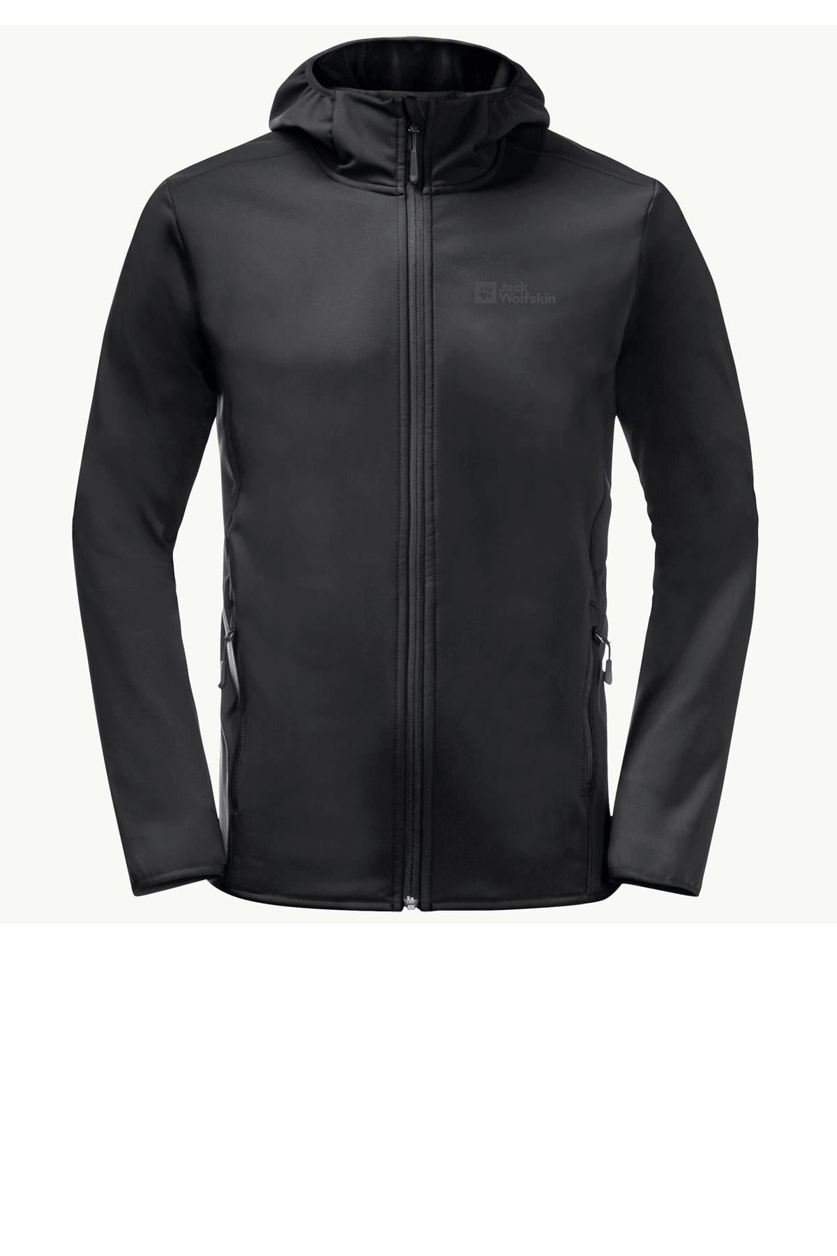Jack Wolfskin Bornberg Hoody Erkek Softshell Mont 1307471-6000