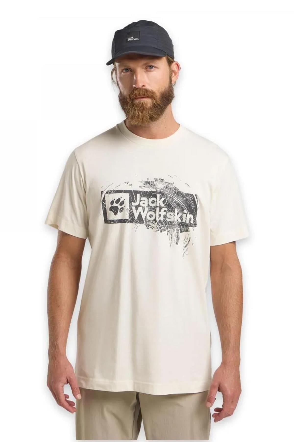 Jack Wolfskin Brand Erkek Tişört