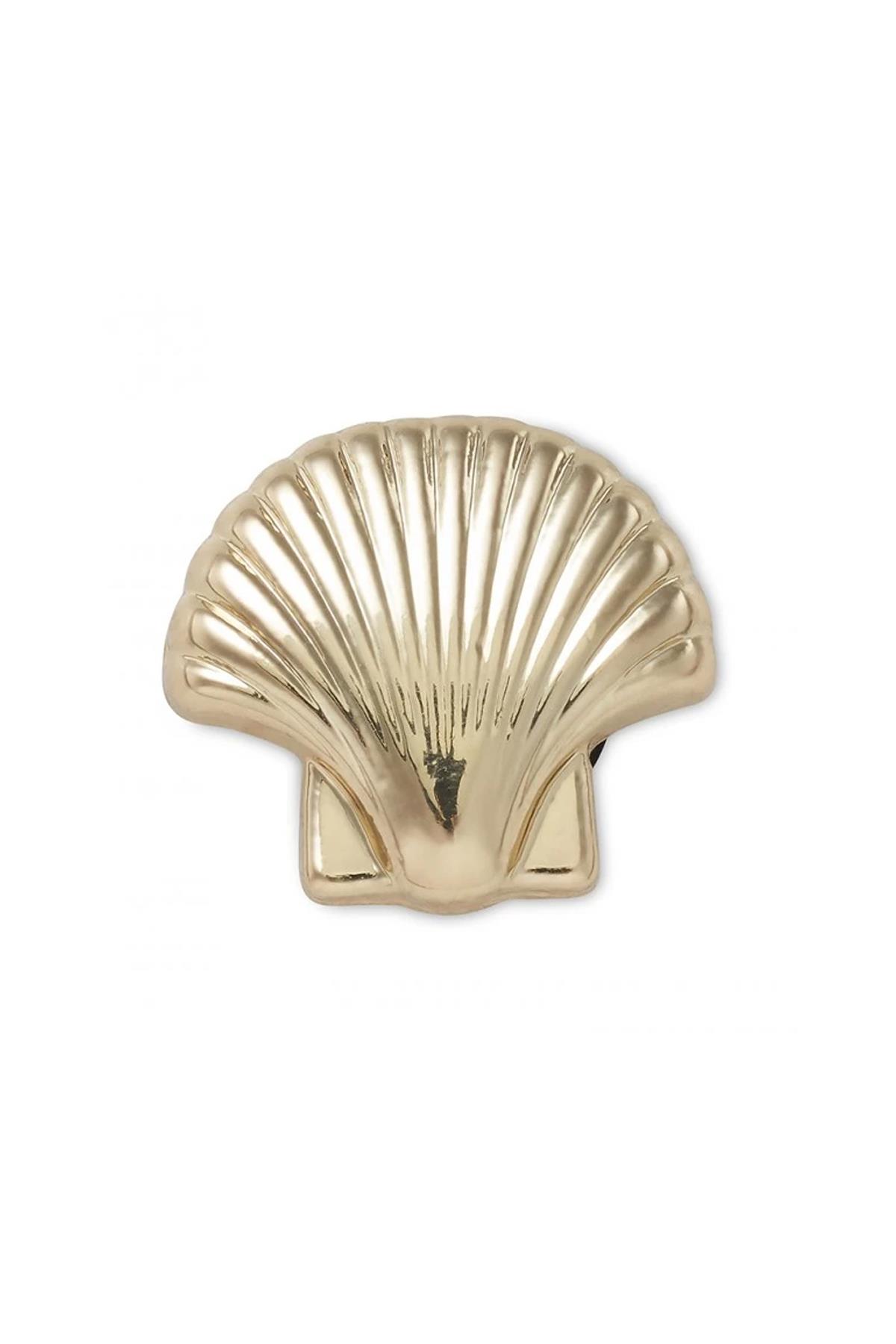 Jibbitz Gold Shell Unisex Charm 10009920-1